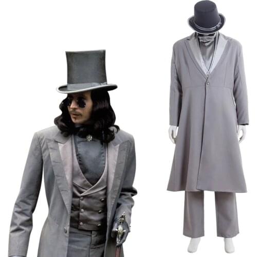 Dracula Cosplay Young Dracula Victorian Gothic Costume Man Adult Halloween Carnival Cosplay Costume