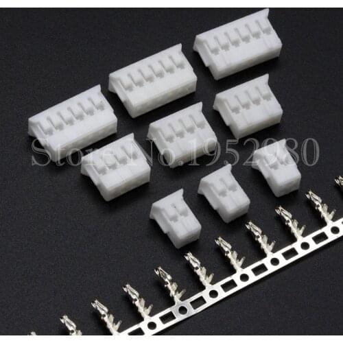 50 Set PHD 2.0MM Housing Connector with Terminals 4P/6P/8P/10P/12P/14P/16P-40P Double Row Housing