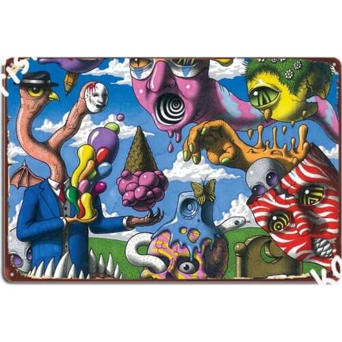 Another Psychedelic Album Cover Metal Signs Wall Cave Wall Printing Garage Decoration Tin sign Posters