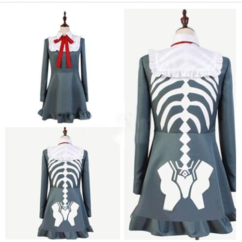Anime Danganronpa Another Episode Monaka Uniform Cosplay Costume suit custom made