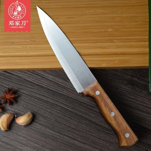 DENGJIA Kitchen Stainless Steel Boning Knife Set Sharp-Laborsaving-Grindability Butcher Handmade Wooden Handle Chef Knife