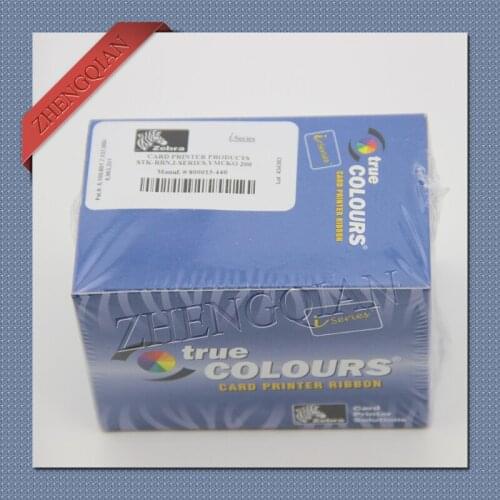 Zebra 800015-440 YMCKO color printer ribbon use for zebra P330i id/pvc card printer