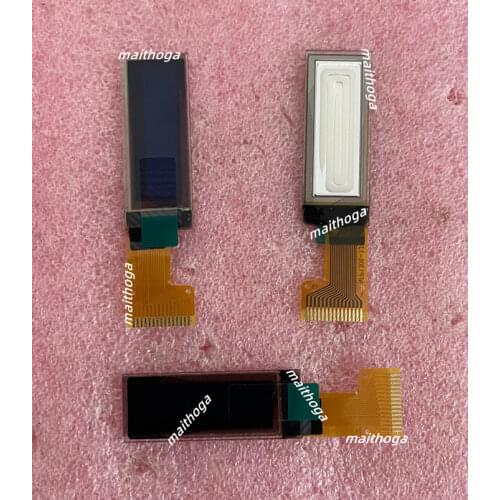 Maithoga 0.91 inch 15PIN SPI White/Blue OLED Display Screen SSD1306 Drive IC 128*32