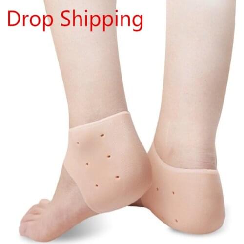 Drop Shipping Heel Protector Protective Sleeve Heel Spur Pads for Relief Plantar Fasciitis Heel Pain Reduce Pressure on Heel