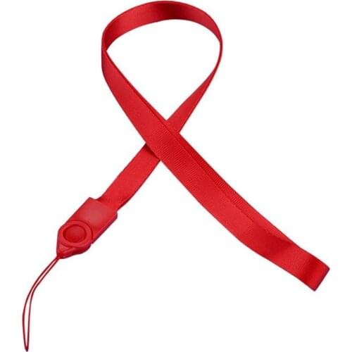 Mobile Phone Lanyard Wear-resistant Plastic Working Card Rotating Buckle Lanyard Key Rope Phone Anti-lost Strap