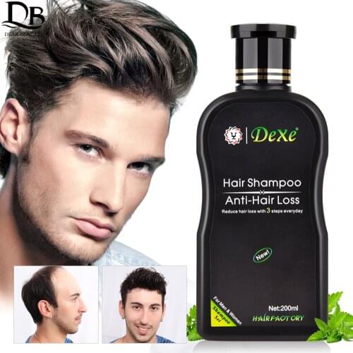 Anti-hair Loss Shampoo Professional Chinese Herbal Growth Hair Treatment Hair Prevent Thick Hair Care Product for Adults 200ml