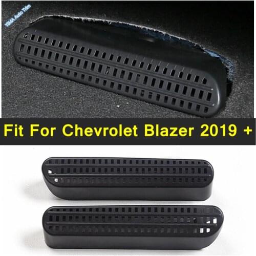 Lapetus Heat Floor Air Conditioner Duct Vent Outlet Grille Cover Trim Plastic Interior Parts For Chevrolet Blazer 2019 - 2021