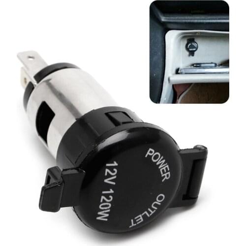 Waterproof 12-24V Cigarette Lighter Socket Power Plug Outlet Parts For Car Truck