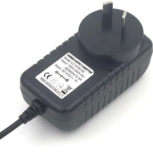 VORED AC100V-240V 14.6V1A Power Supply Adapter US/EU/UK/AU Plug Universal Charger DC 5.5*2.1mm Converter Free Shipping