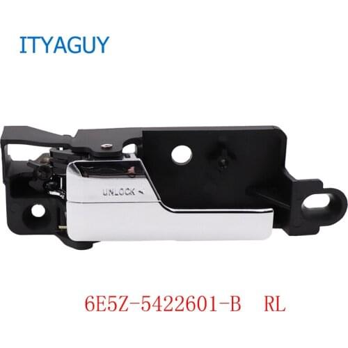 OE# 6E5Z-5422601-B Rear Left Chrome Inside Interior Door Handle For F*ord F*usion M*ercury M*ilan L*incoln 6E5Z5422601B RL