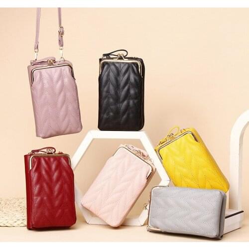 Women Colorful Cellphone Bag Fashion Daily Use Card Holder Small Summer Shoulder Bag For Women Mobile Phone Bag Mini Flap Bag