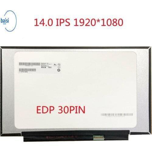 14 "Inch Screen For Lenovo T490 T495 Laptop IPS LCD Screen NV140FHM-N48 LP140WF7 SPB1 B140HAN04.2 FRU 01YN170 02DL762