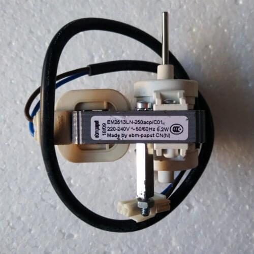 Refrigerator parts radiator cooling fan motor EM2513LN 220-240V 25mm shaft length