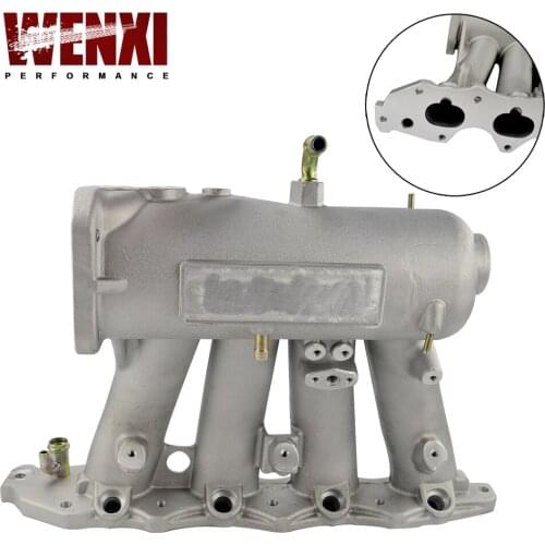 For b18c1 Aluminum 70mm Cast air Intake Manifold FOR 94-01 Acura Integra Dc2 Dc4 WX-IM43-CA