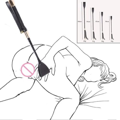 Erotic Adult Games BDSM Bondage Spanking Slave Riding Crop Leather Whip Fetish Flogger Sex Toys For Women Couples Sex Shop