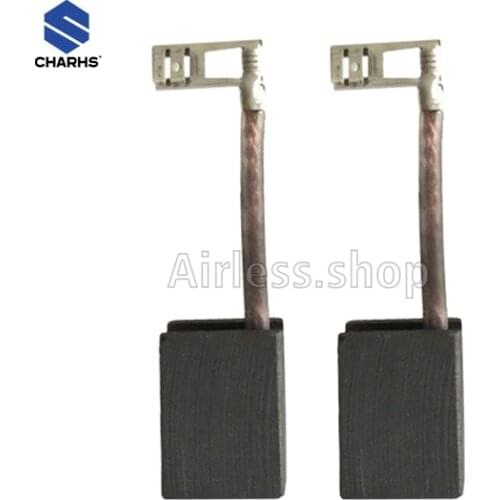 Charhs Professional Carbon brush 287016 pair for Airless sprayer G 395, Motor, paint sprayer 287016 paint sprayer piston pump