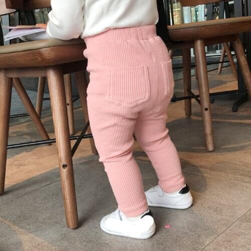 Boys Pants Kids Autumn Spring Clothes Solid Children Pants For Baby Girls Trousers Toddlers Girl Leggings