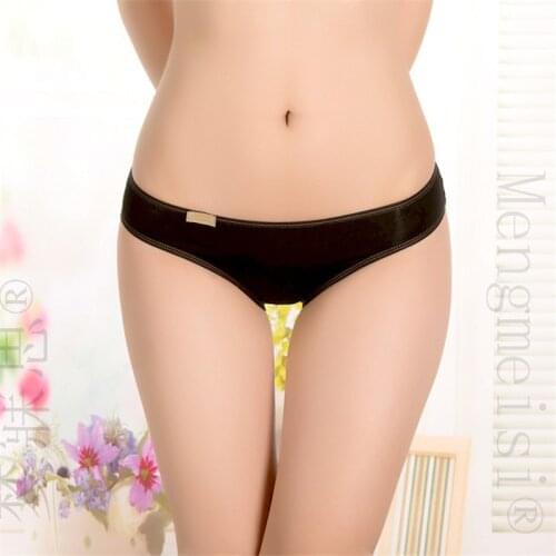 Low waist womens underwear cotton autumn simple ladies modal fabric close-fitting solid color pants girls cotton sexy briefs