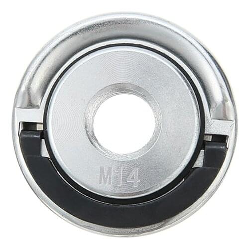 M14 Thread Angle Grinder Self-locking Function Flange Nut Quick Clamping Locking Plate Chuck Tool Quick Release Nut Device