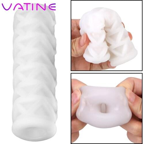 VATINE Realistic Vagina Oral Mouth Sex Toys For Men Male Masturbator Cup TPE Deep Throat Blow Job Erotic