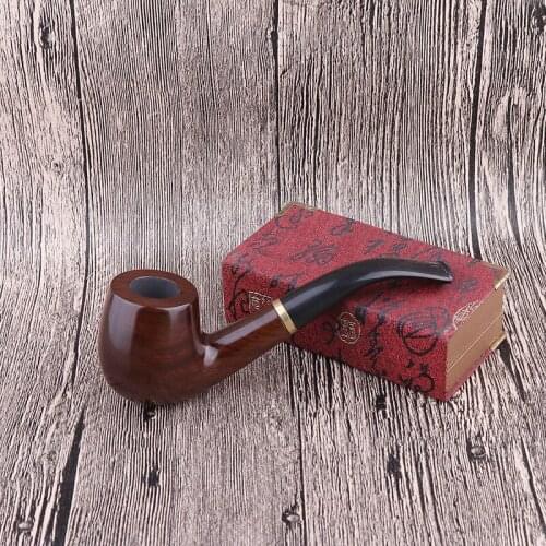 High grade Black and ebony pipe Smoking pipe Detachable Durable Smoking Pipe Tobacco Pipes Accessories