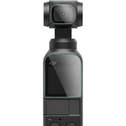 Tempered Glass Screen Protector Cover For DJI OSMO Pocket 2 Handheld Gimbal Action Camera Lens LCD Screen Protection Film Case