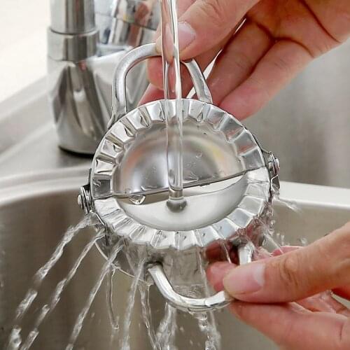 1 piece 304 Stainless Steel Dumpling Skin Mold Dumpling Device Manual Home Kitchen Gadget tools