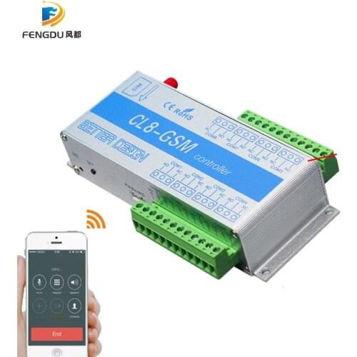 4 Channel GSM Relay Smart Remote Switch GSM Controller Switch Module GSM Gate Opener for Gate Garage Door control SMS Phone Call