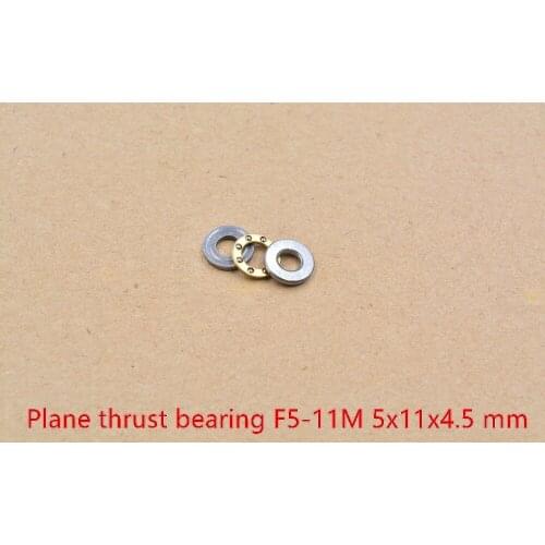 5mm bearing 5x11x4.5 F5-11M 5mmx11mmx4.5mm axial ball thrust plane