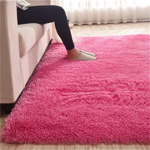 Alfombras Plush Soft Carpet for Living Room Faux Fur Shaggy Large 200*300CM Rug for Bedroom Home Carpet Kid Non-slip Floor Mats