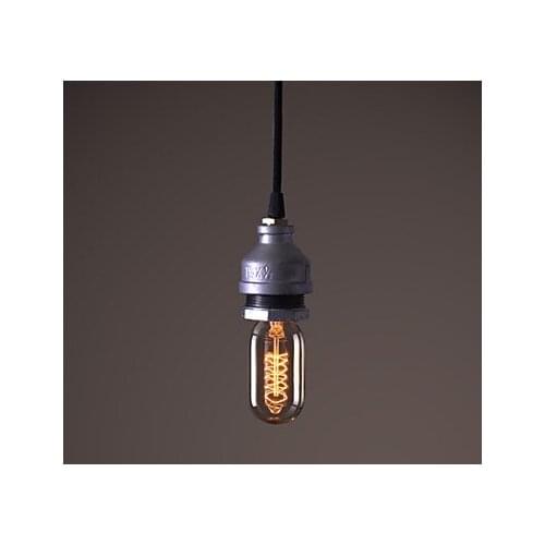 American Loft Style Water Pipe Lamp Retro Edison Pendant Light Fixtures For Dining Room Hanging Vintage Industrial Lighting