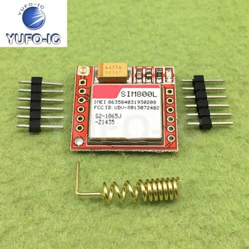Free Ship 3pcs SIM800L GPRS Board GSM Module a Micro SIM Card (C5B5)