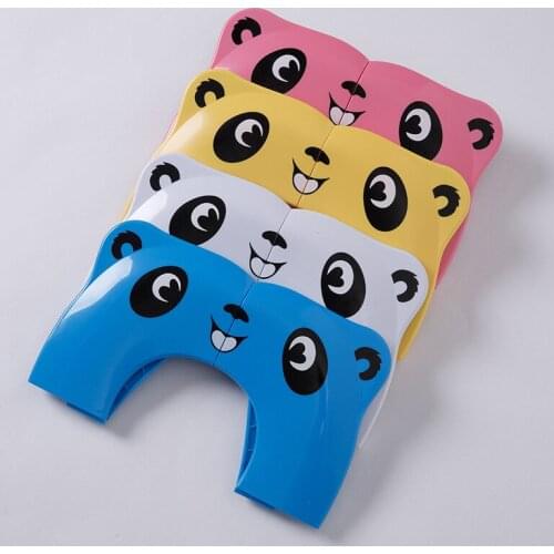 Anti splash design of childrens folding toilet cover and folding toilet ring cushion