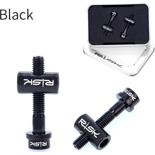 New Arrival 2PCS Bike Seat Post Fixed Bolts Titanium Alloy Bicycle Seatpost Saddle Screw Bike Seat Post Fixed Bolts Dropshipping