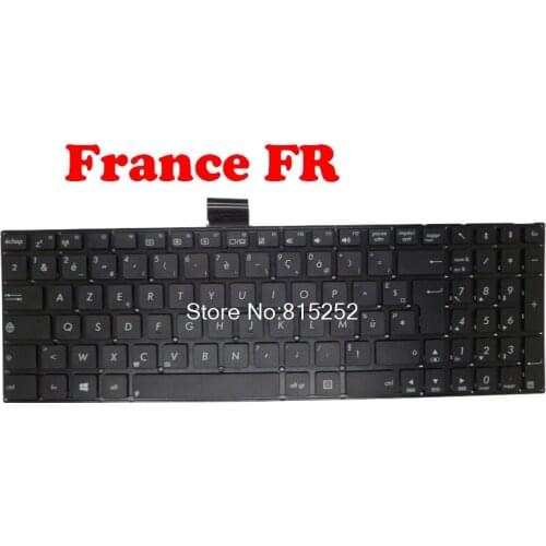 Laptop Keyboard For ASUS K56 K56C K56CB K56CM K56CA R505 R505C R505CA R505CB R505CM Black without frame FR/UK/US/JP/TR