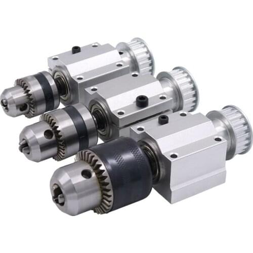 Mini bench drill spindle assembly, unpowered bead machine spindle, woodworking lathe, milling machine, electric drill