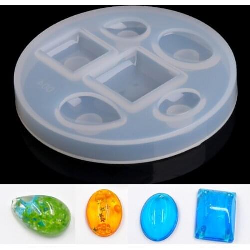 2021 New DIY Silicone Pendant Mold Drops Making Jewelry Pendant Resin Casting Mould Craft