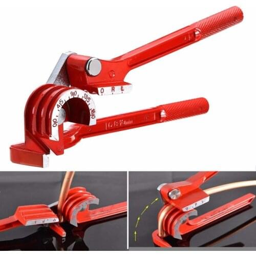 Manual 3 In 1 180 Degree Tube Pipe Bender And Cutter 1/4" 5/16" 3/8" 6mm 8mm 10mm Tube Aluminum Copper Steel Fuel Brake Lines