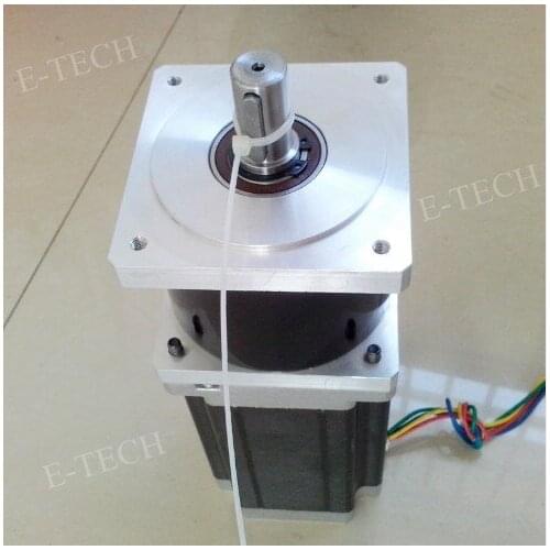 3:1 NEMA34 Planetary Reducer Stepper Precesion Gearbox Stepper Motor Body Length 80 mm Rated load 50N.m
