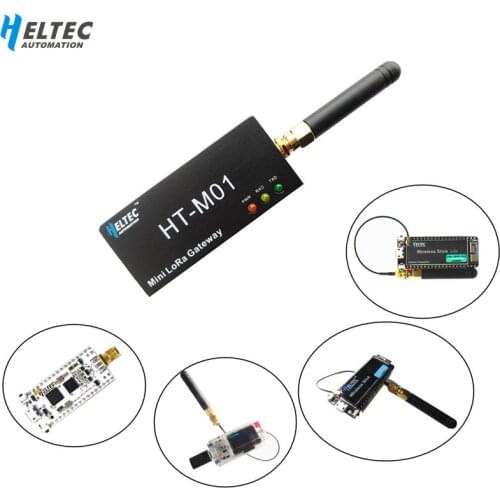 Mini 433/868/915MZ IOT Lora gateway LoraWan SX1301 for Raspberry Pi with ESP32 Lora Node/STM32 Lora node/ Iot smart home