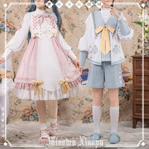 Anime Black Butler Ciel Phantomhive Uniform Lolita Dress Men&Women Uniform Cosplay Costume Halloween Unisex Free Shipping 2020