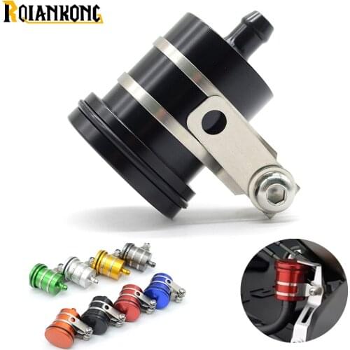 Universal Motorcycle Brake Fluid Reservoir Clutch Oil Tank For Yamaha T-Max 500 T-Max 530/ABS Tracer 900 ABS V-MAX