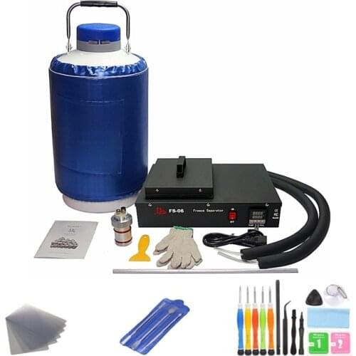 FS06 Built-in Pump Vacuum Freezing Separating Separator Machine Phone Disassemble Repair Tool with 10L tank