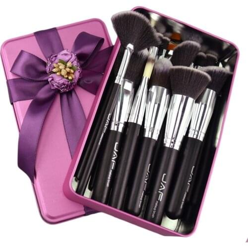 24pcs/set Women Female Facial Makeup Brushes Wooden Handle Facial Cosmetic Makeup Nylon Brushes Tools Set