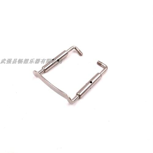 10pcs Top Quality silver color 4/4 violin chin rest clamps,violin parts