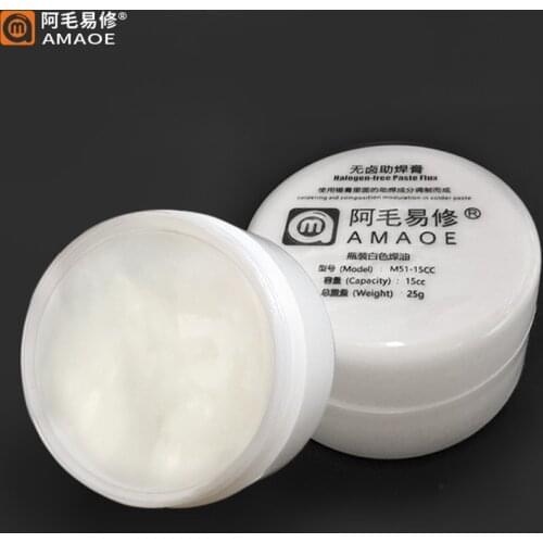 15CC Halogen-Free Solder Paste Flux NO-Clean Soldering Grease Welding Fluxes for SMD PCB PGA BGA Phone Repair Tools