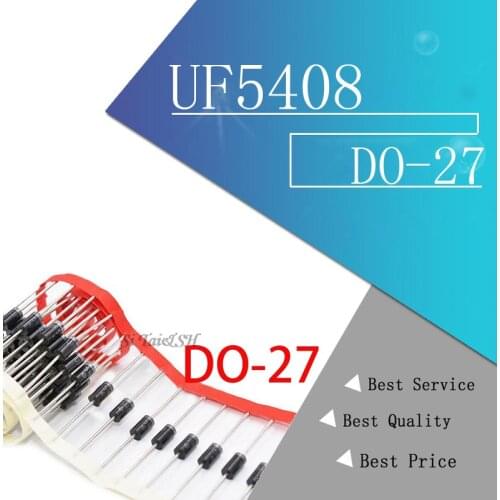 20PCS UF5408 DO-27 DO27 Rectifier Diode molewei