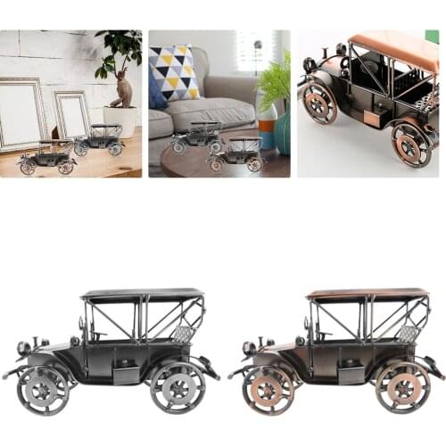 2021 Fashion Classic Retro Car Model European Home Decoration Iron Ornaments Antique Crafts Gifts Accessories