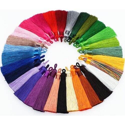 25mm Tassel Pendants Tassel DIY Jewelry Makings Findings BrushCar Decorative Craft Supplies Classical Style Tassel , 10 PCs