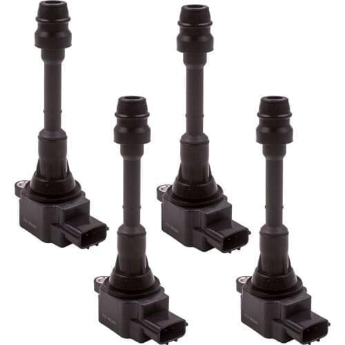 4 x Ignition Coils 3 Pin Fit for Nissan Xtrail T30 T31 2.5L QR25DE 2001-2009